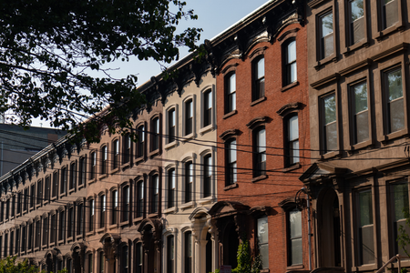 Residential homes in Jersey City, New Jersey